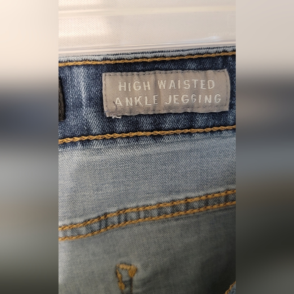 Aeropostale Designed In NYC High Waisted Ankle Jegging Size 12R - Picture 10 of 12